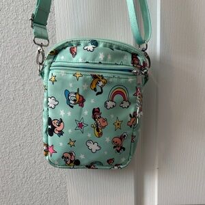 Disney Mint Crossbody Bag with Characters